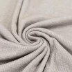 Rib Knit Jersey Fabric Beige Melange - (Jersey Fabrics)