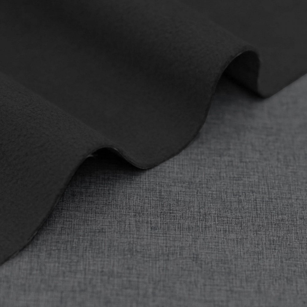 Softshell Stretch Stoff Dunkelgrau Melange Softshell Stretch Stoff Dunkelgrau Melange - (Softshell Stoffe)