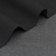 Softshell Stretch Stoff Dunkelgrau Melange
