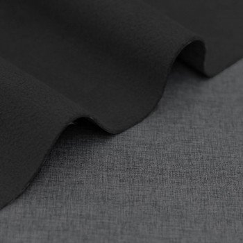 Tissu Softshell Stretch Gris Foncé Melange Tissu Softshell Stretch Gris Foncé Melange