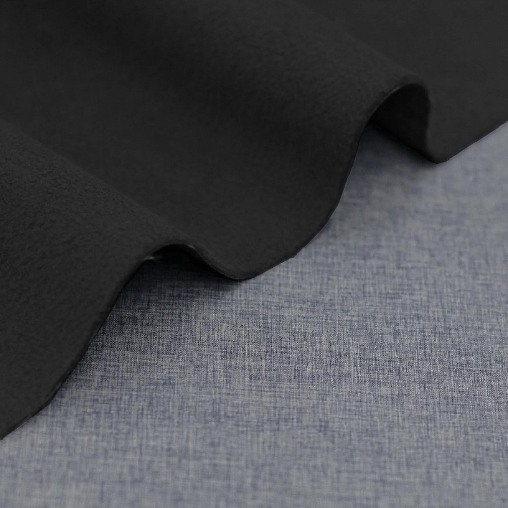 Softshell Stretch Stoff Dunkel Jeans Melange