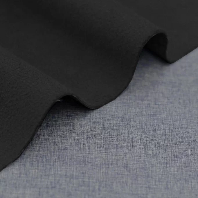 Tessuto Softshell Elastica Jeans Scuro Melange  - (Tessuti Softshell)