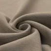 Waffelstrick Jersey Stoff Taupe - (Jersey Stoffe)