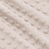 Minky Dotted Fleece Lysebeige