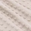 Polar Minky Kropki Jasnobeżowy Tkanina Polar Minky