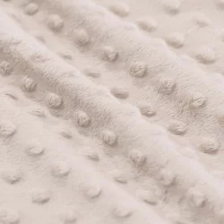 Tissu Minky Polaire Beige Clair Tissu Minky Polaire Beige Clair