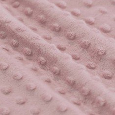 Minky Fleece Fabric Old Pink