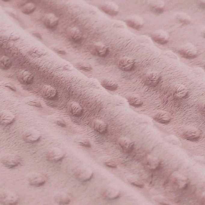 Minky Fleece Fabric Old Pink - (Minky Fleece Fabric)