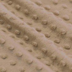 Minky Fleece Fabric Cacao