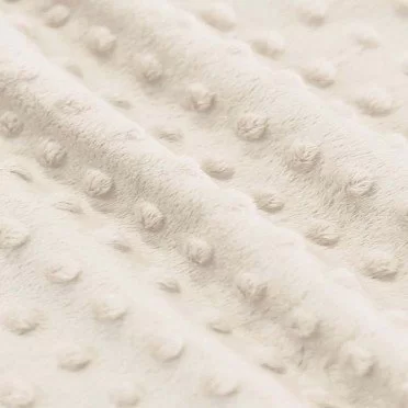 Minky Dotted Fleece Naturel Beige Minky Dotted Fleece Naturel Beige - (Minky Dotted Fleece)
