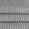 Tissu Minkee Rayures Gris