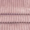 Tessuto Minky a Righe Rosa Antico