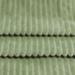 Minky Stripes Fabric Olive