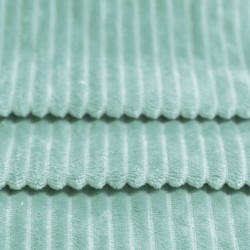 Minky Striber Fleece Havgrøn