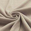 Tissu Maille Tricot Côtelé Beige Foncé - (Tissus Jersey)