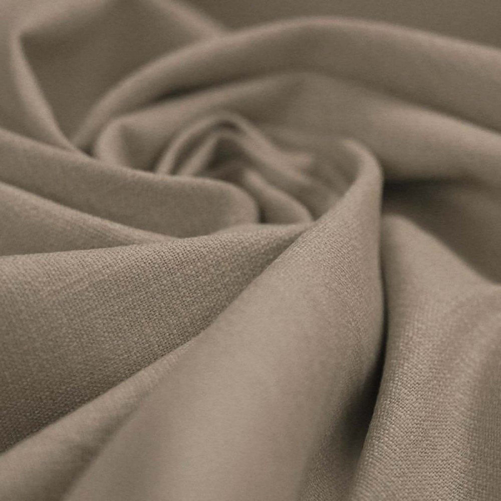 Stretch Linen Fabric Taupe Stretch Linen Fabric Taupe - (Fashion Fabrics)