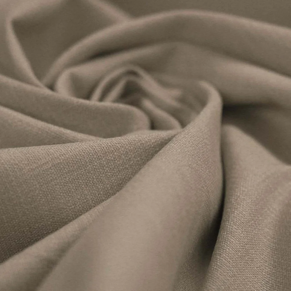 Stretch Leinenstoff Taupe Stretch Leinenstoff Taupe - (Modestoffe)