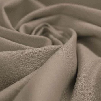 Stretch Leinenstoff Taupe Stretch Leinenstoff Taupe