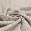 Tissu Jersey Gaufré Tricoté Beige Melange - (Tissus Jersey)