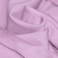 French Terry Fabric Pastel Lilac