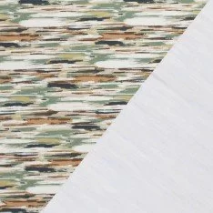 French Terry Loop Fabric Digital - Army Print Olive