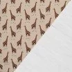 Tissu French Terry Imprimé Numérique - Girafes Tissu French Terry Imprimé Numérique - Girafes - (Tissu Sweat Imprimé )