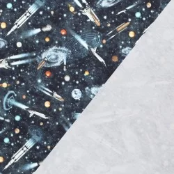 French Terry Digitale Print - Space French Terry Digitale Print - Space