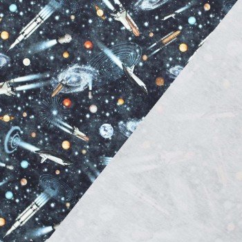 French Terry Digitale Print - Space French Terry Digitale Print - Space