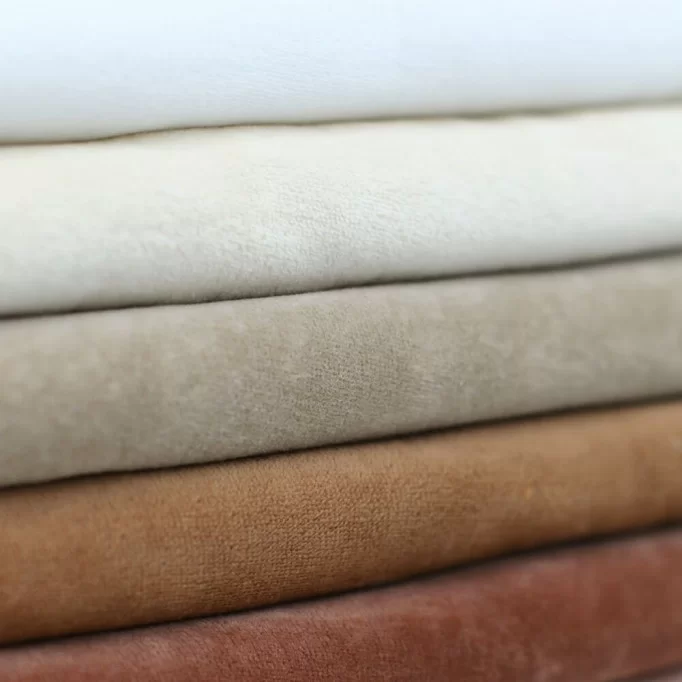 Nicky Velour Fabric 12 Colors 1 Meters Package Nicky Velour Fabric 12 Colors 1 Meters Package - (jersey stoffen)