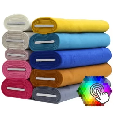 Tessuto In Pile Super Morbido Galaxy 1 Metro | 100% Poliestere 275g/m² | Stampato Digitalmente Per Cucito E Fai Da Te