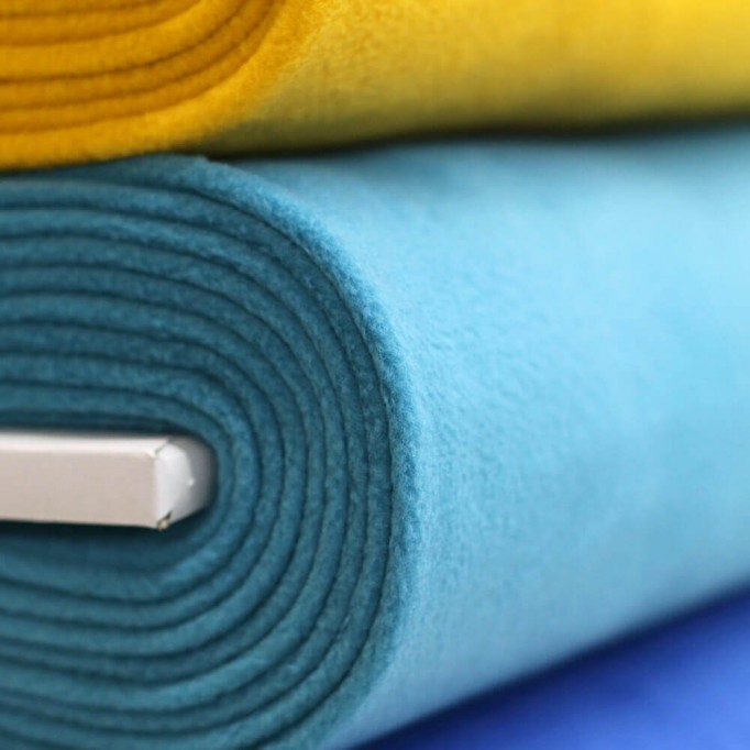 Tissu Polaire 10 Couleurs 6 Mètre Paquet - (Tissu Polaire )