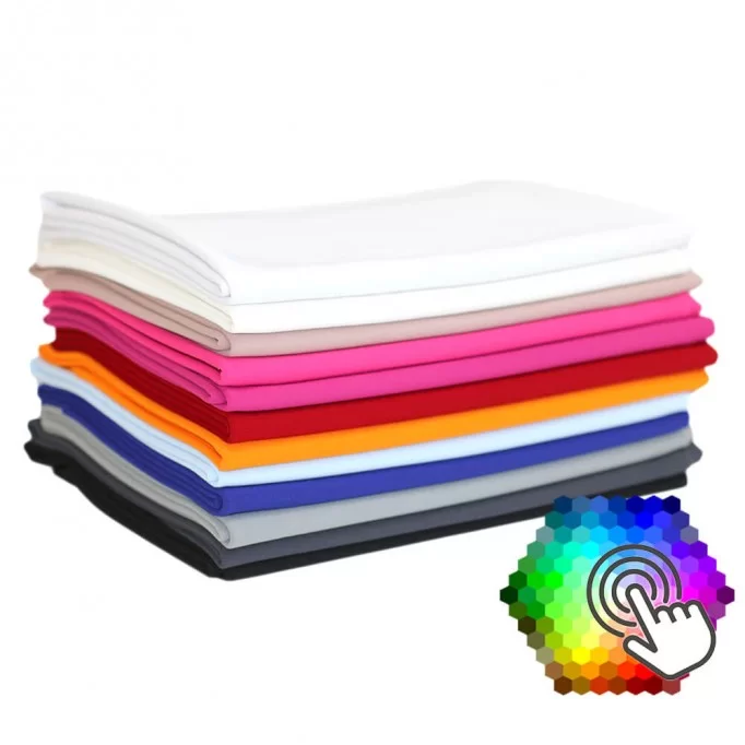Scuba Crepe Jersey Stoff 12 Farben 1 Meter Paket Scuba Crepe Jersey Stoff 12 Farben 1 Meter Paket