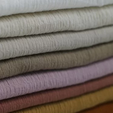 Stretch Double Gauze Fabric 12 Colors 1 Meters Package 