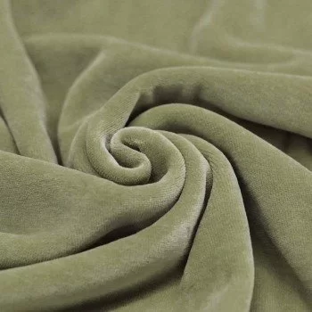 Tessuto Velluto Di Cotone Nicky Verde Muschio Tessuto Velluto Di Cotone Nicky Verde Muschio