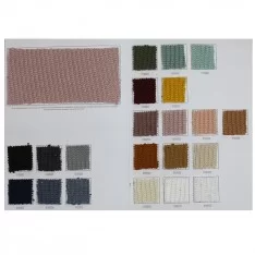 Big Knit Fabric Sample Card Big Knit Fabric Sample Card