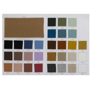 Rippstrick Jersey Stoff Musterkarte - (Jersey Stoffe)