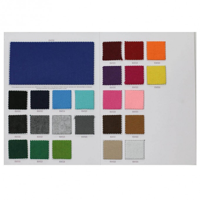 Feutrine 3mm Carte D'échantillon - (Feutrine 3 mm Epaisseur)
