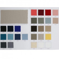 Stretch Linen Fabric Sample Card