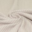 Tissu Maille Tricot à Grosses Cotes Beige Clair - (Tissus Jersey)