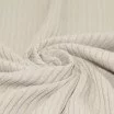 Tessuto Jersey Di Cotone a Coste Grande Beige Chiaro - (Jersey Tessuti)