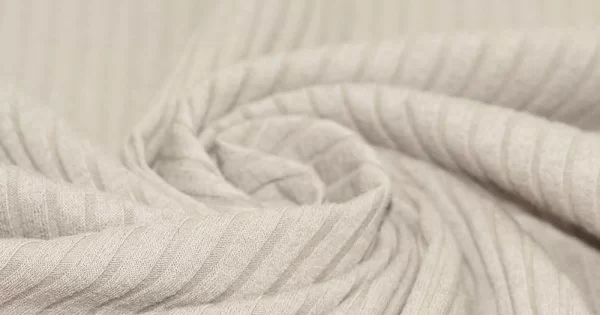 Buy wide drop needle jersey fabric light beige? From € p/m