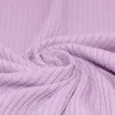 Breitcord Rippjersey Stoff Pastell Flieder - (Jersey Stoffe)