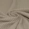 Wide Drop Needle Rib Fabric Taupe - (Jersey Fabrics)