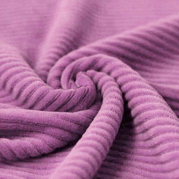 Nicki Breitcord Jersey Stoff Alt Flieder