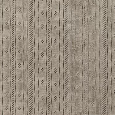 Tissu Jersey Pointoille (Rayures) Taupe - (Tissus Jersey)
