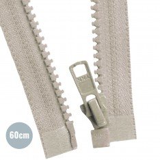 VISLON Zamki Błyskawiczne YKK Beżowy (572) 60CM