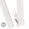 VISLON Teilbare Reißverschluss YKK Ecru 80CM - (Reißverschluss YKK)