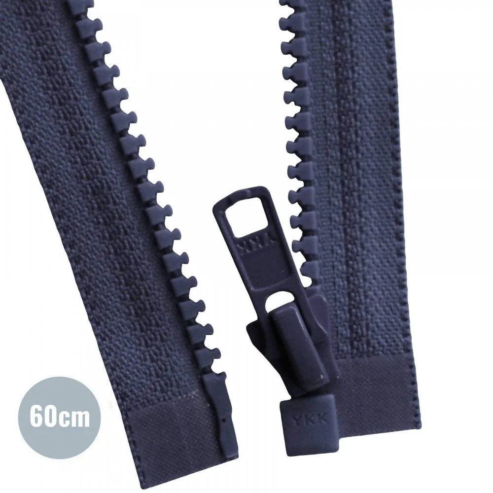 VISLON Teilbare Reißverschluss YKK Marine (058) 60CM