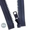 VISLON Deelbare Bloktand Rits YKK Marine (058) 60CM VISLON Deelbare Bloktand Rits YKK Marine 60CM - (Ritsen Ykk)