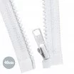 VISLON Cerniera Lampo Divisibile YKK Bianco 40CM - (Cerniera Lampo YKK)